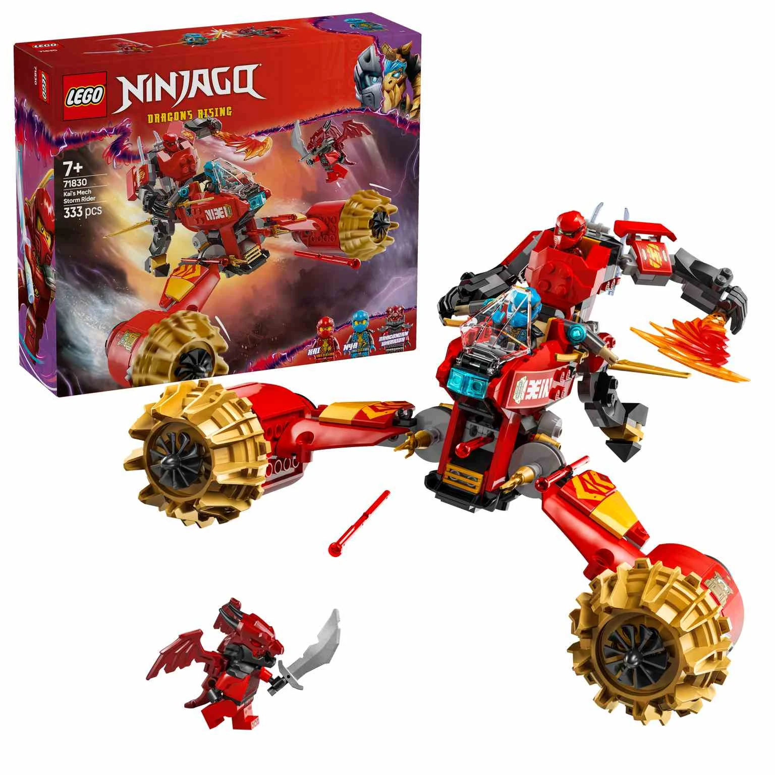 LEGO Ninjago | Moto-Meca de la Tormenta de Kai - 71830