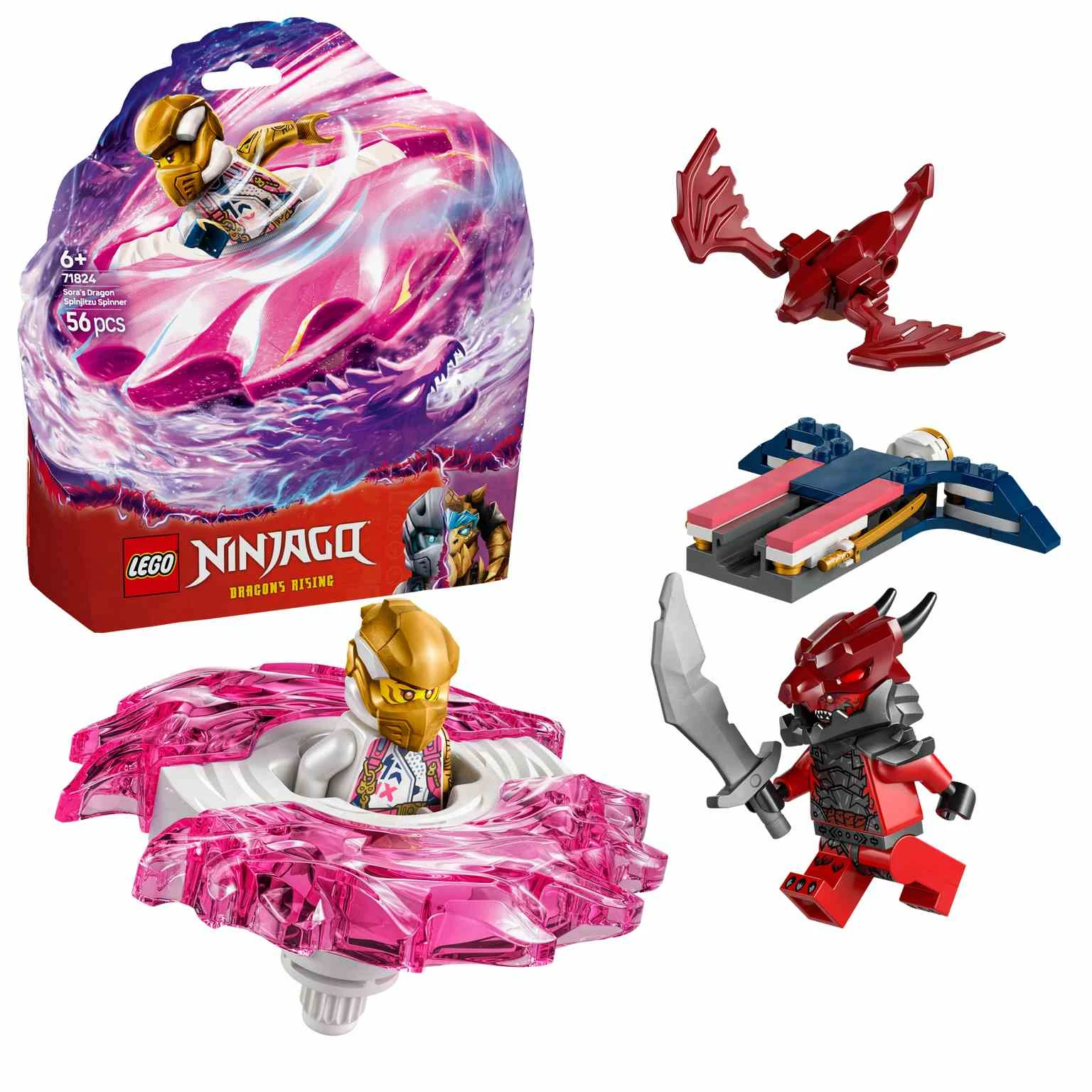 LEGO Ninjago | Spinner de Spinjitzu del Dragón de Sora - 71824