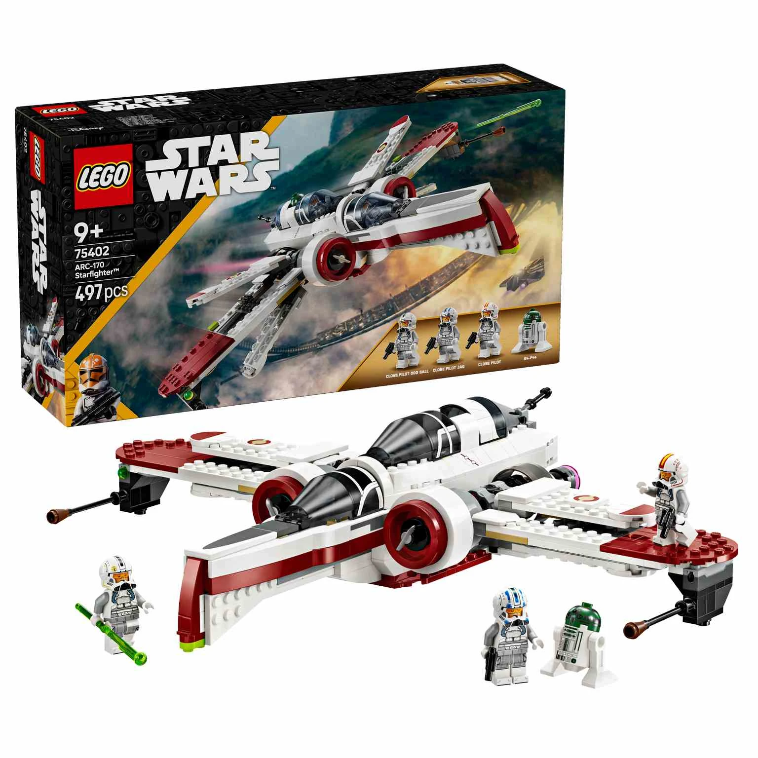 LEGO STAR WARS | Caza Estelar ARC-170 - 75402