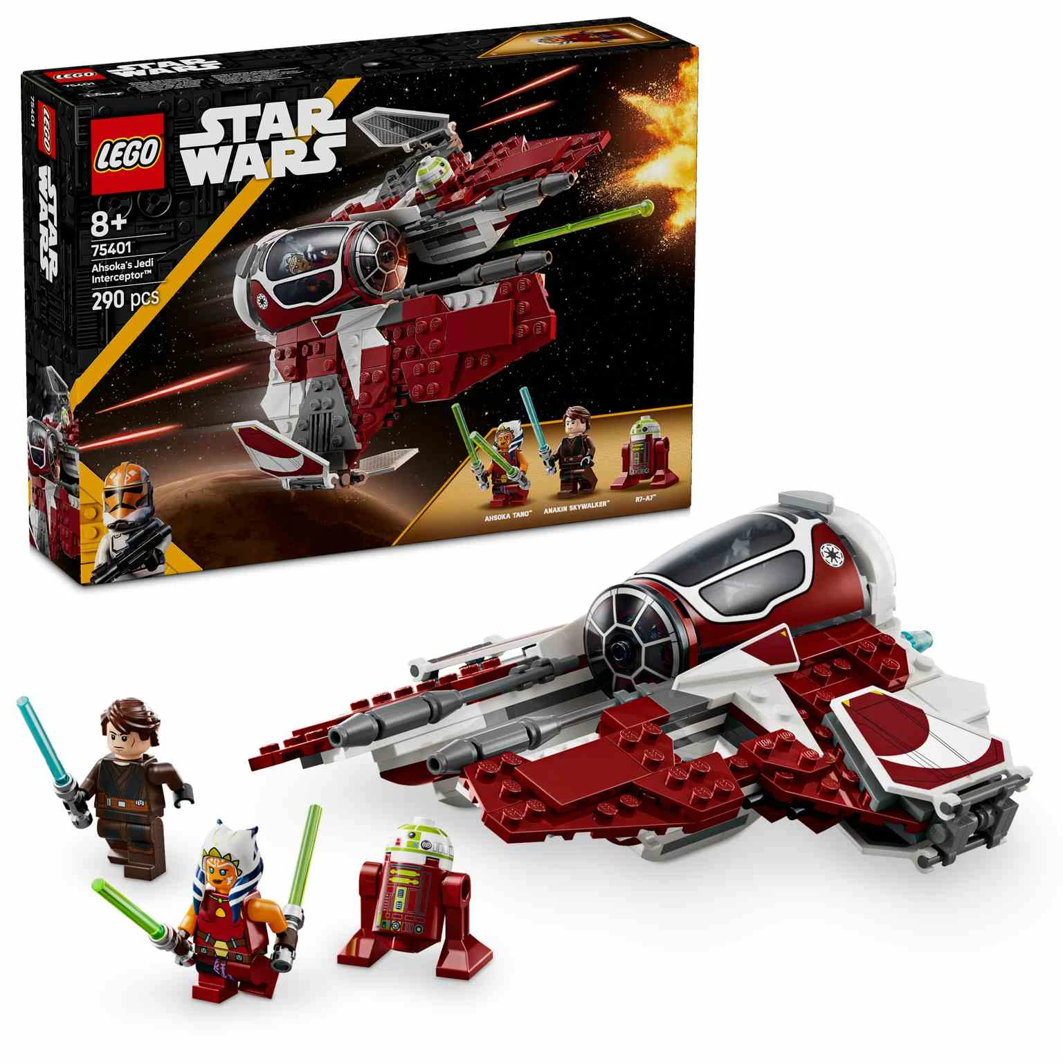 LEGO STAR WARS | Interceptor Jedi de Ahsoka - 75401