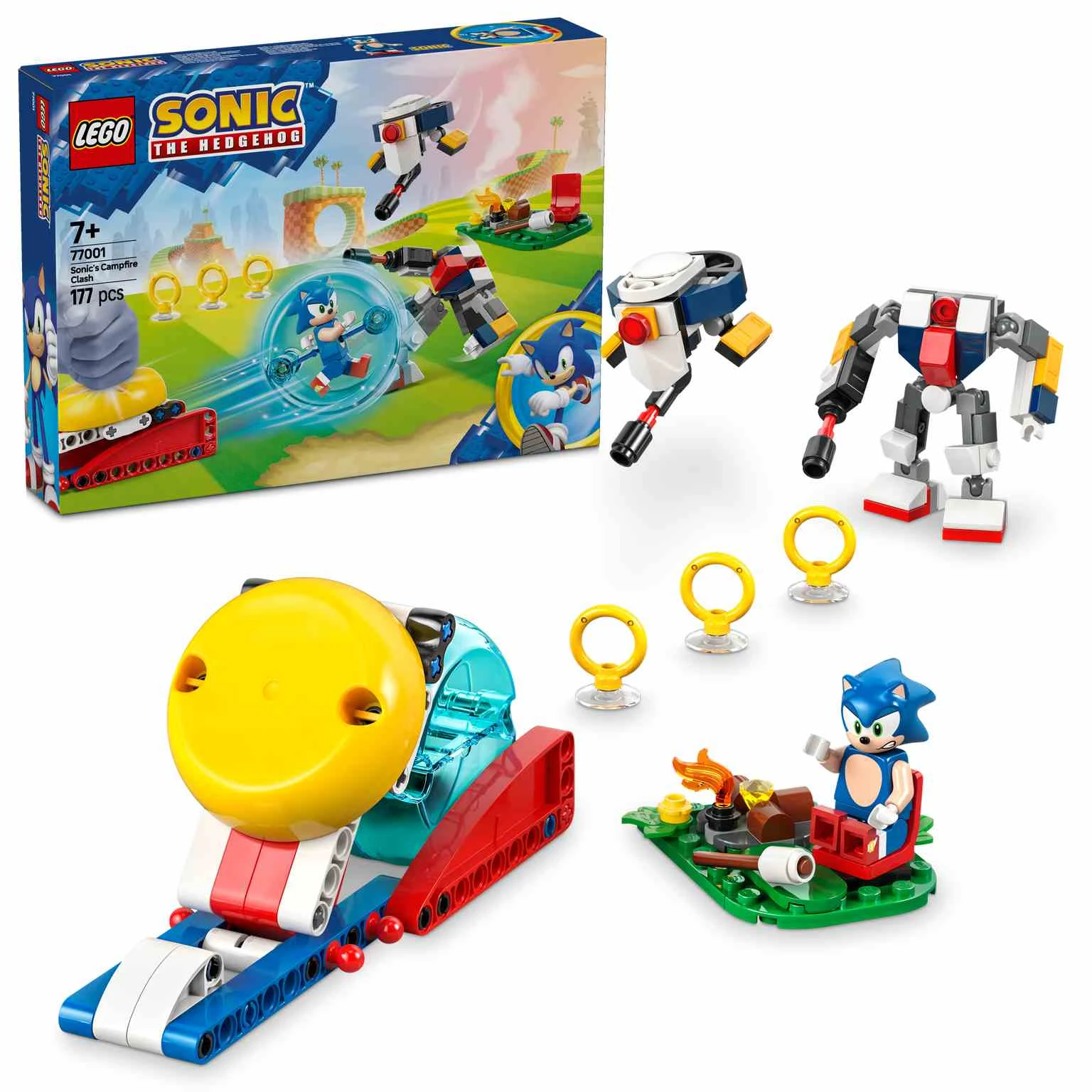 LEGO Sonic | Batalla de Sonic en la Hoguera  - 77001