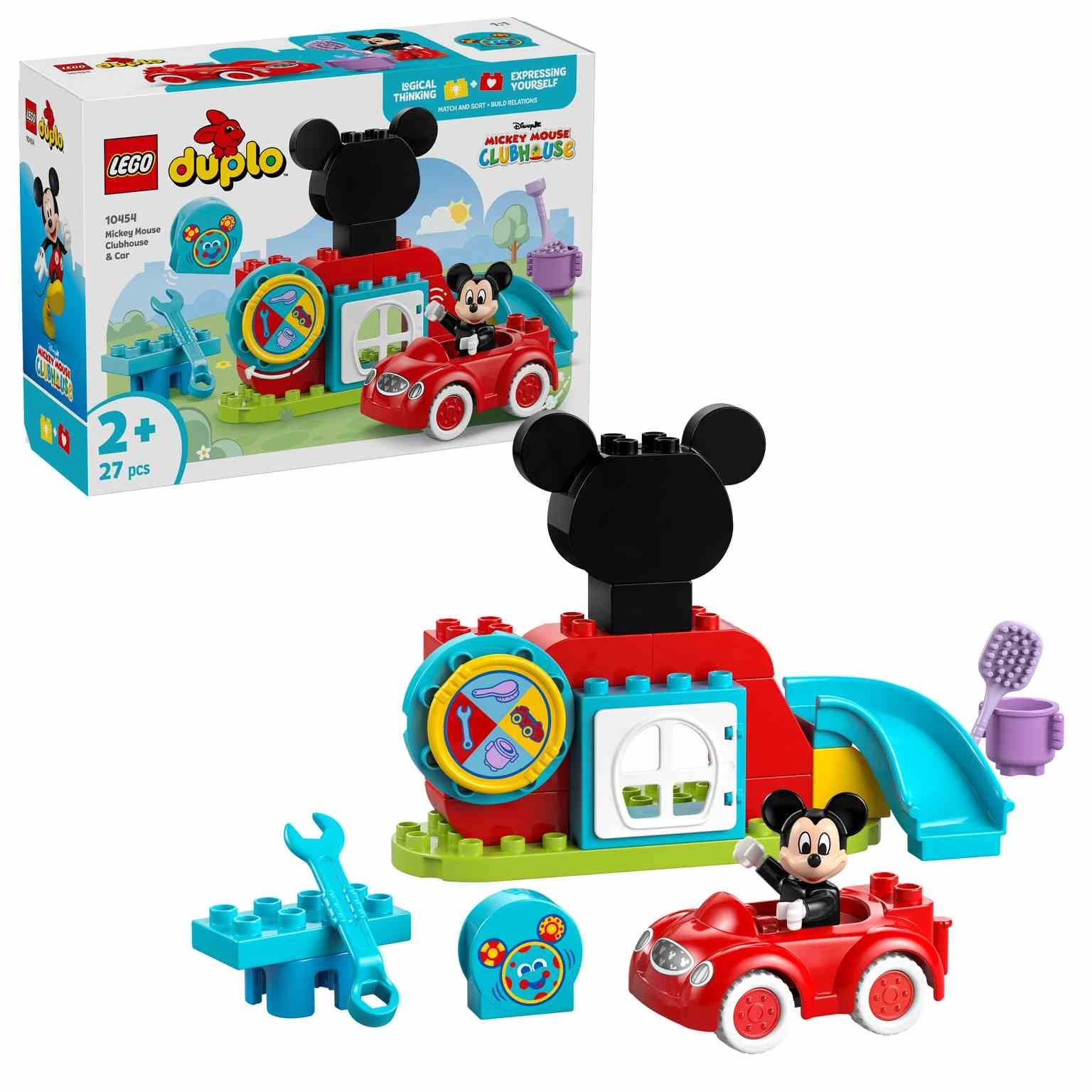 LEGO DUPLO | Casa y Coche de Mickey Mouse - 10454