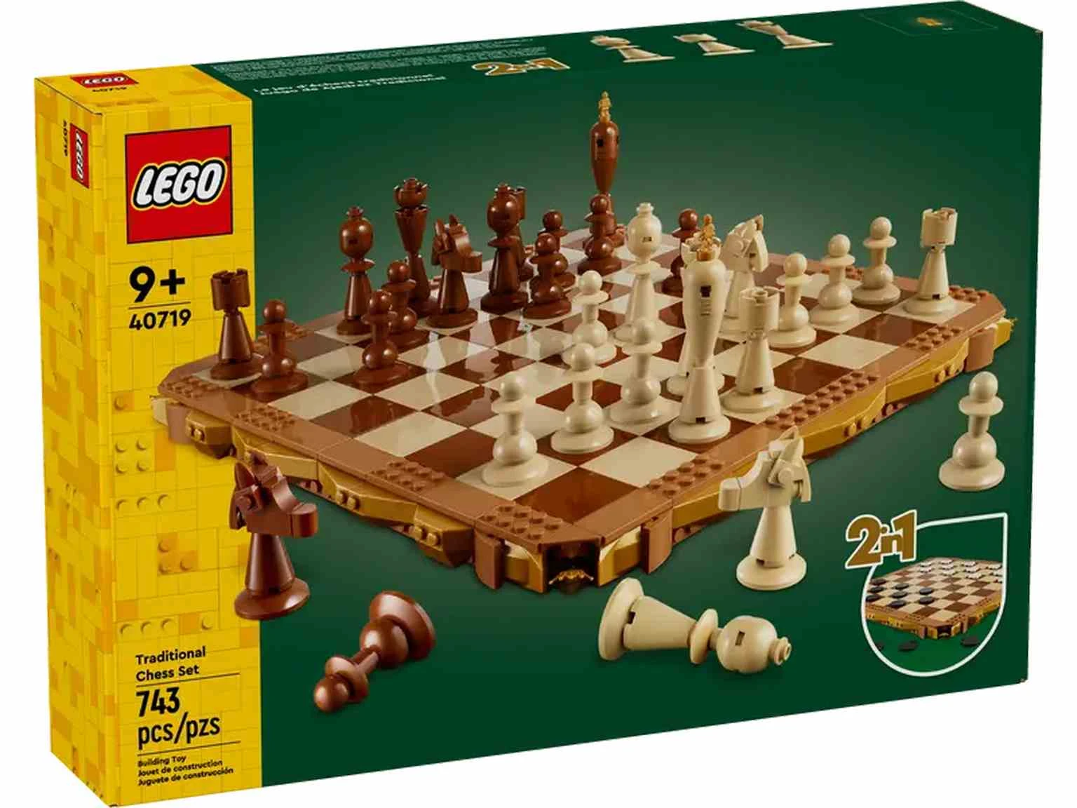 LEGO | Juego de Ajedrez Clásico - 40719