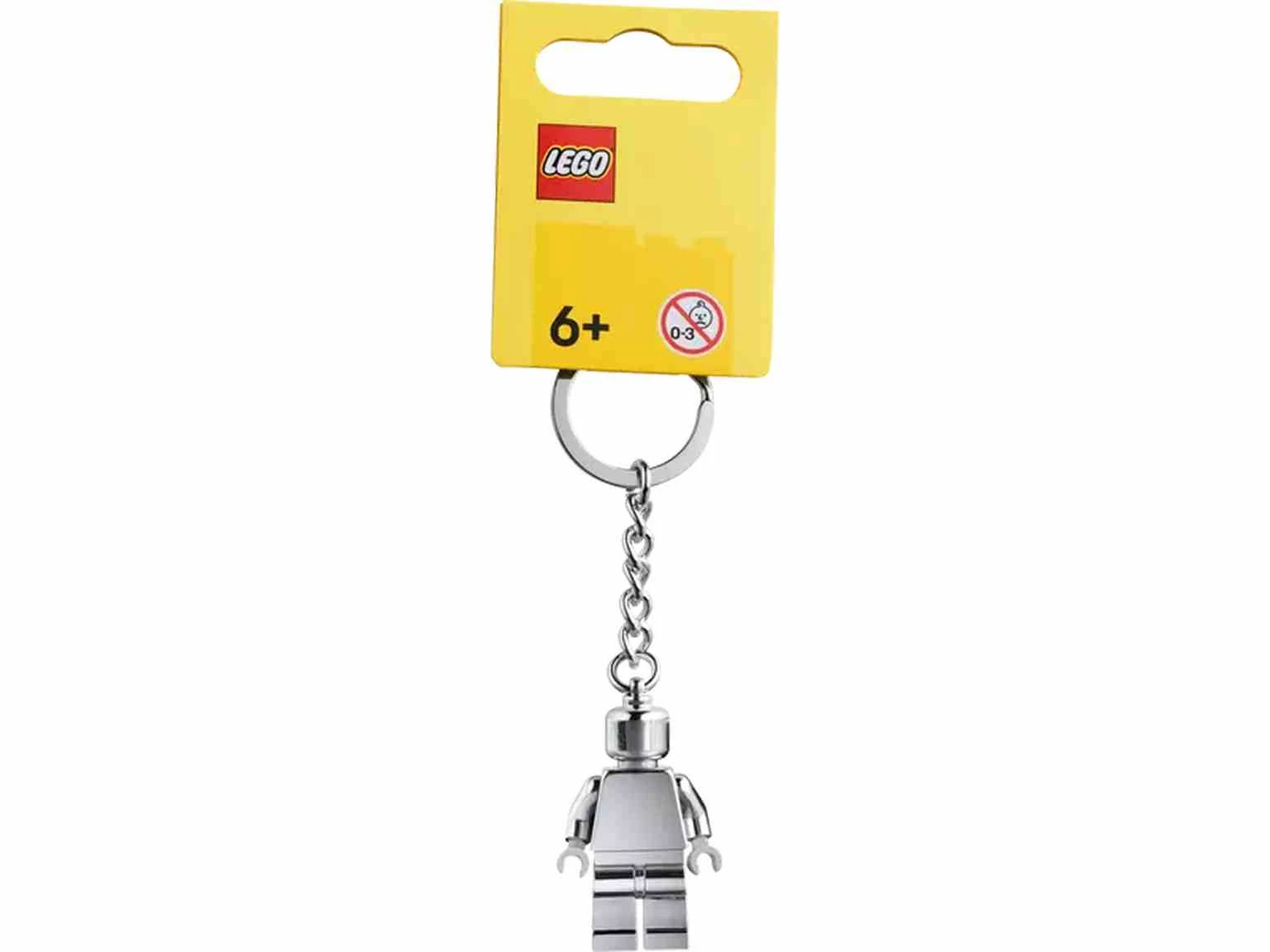 LEGO | Llavero con Minifigura Plateada - 854305