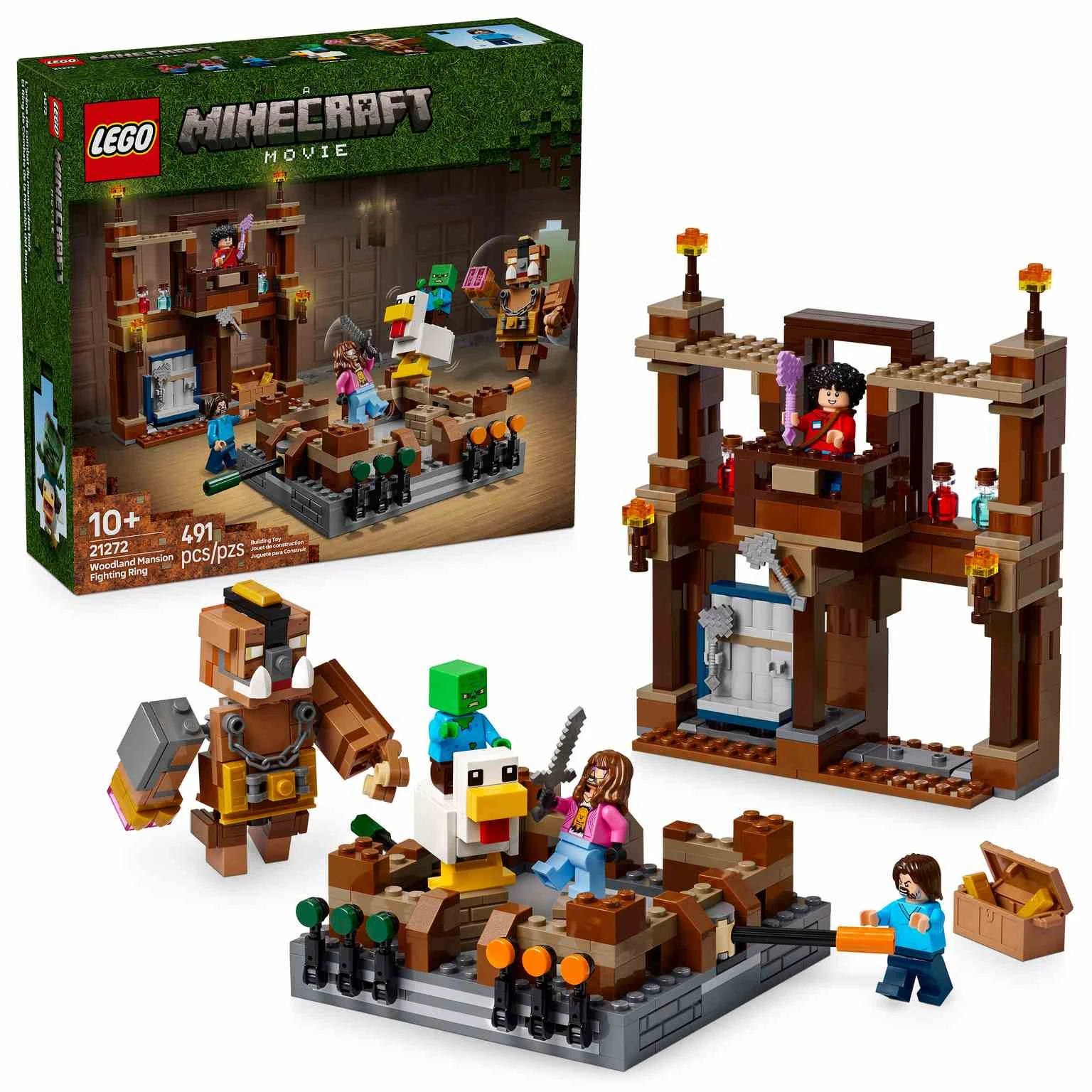 LEGO MINECRAFT | El Ring de Combate de la Mansión del Bosque - 21272