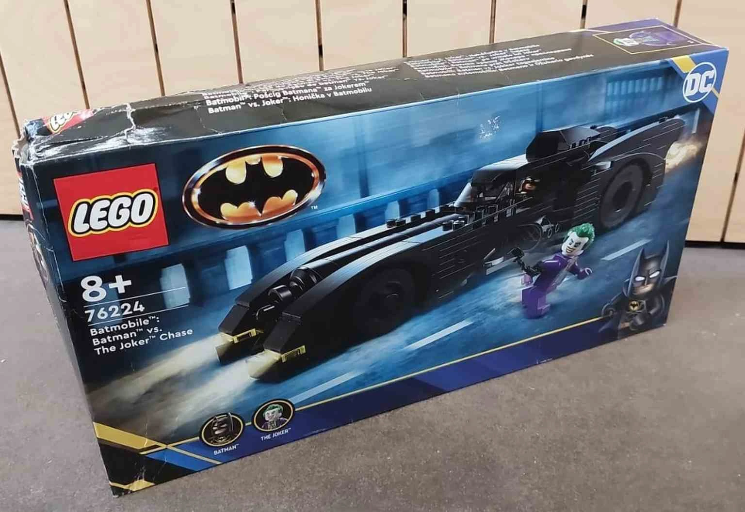 LEGO Marvel Batmobile: Caza de Batman vs. The Joker 76224-CD