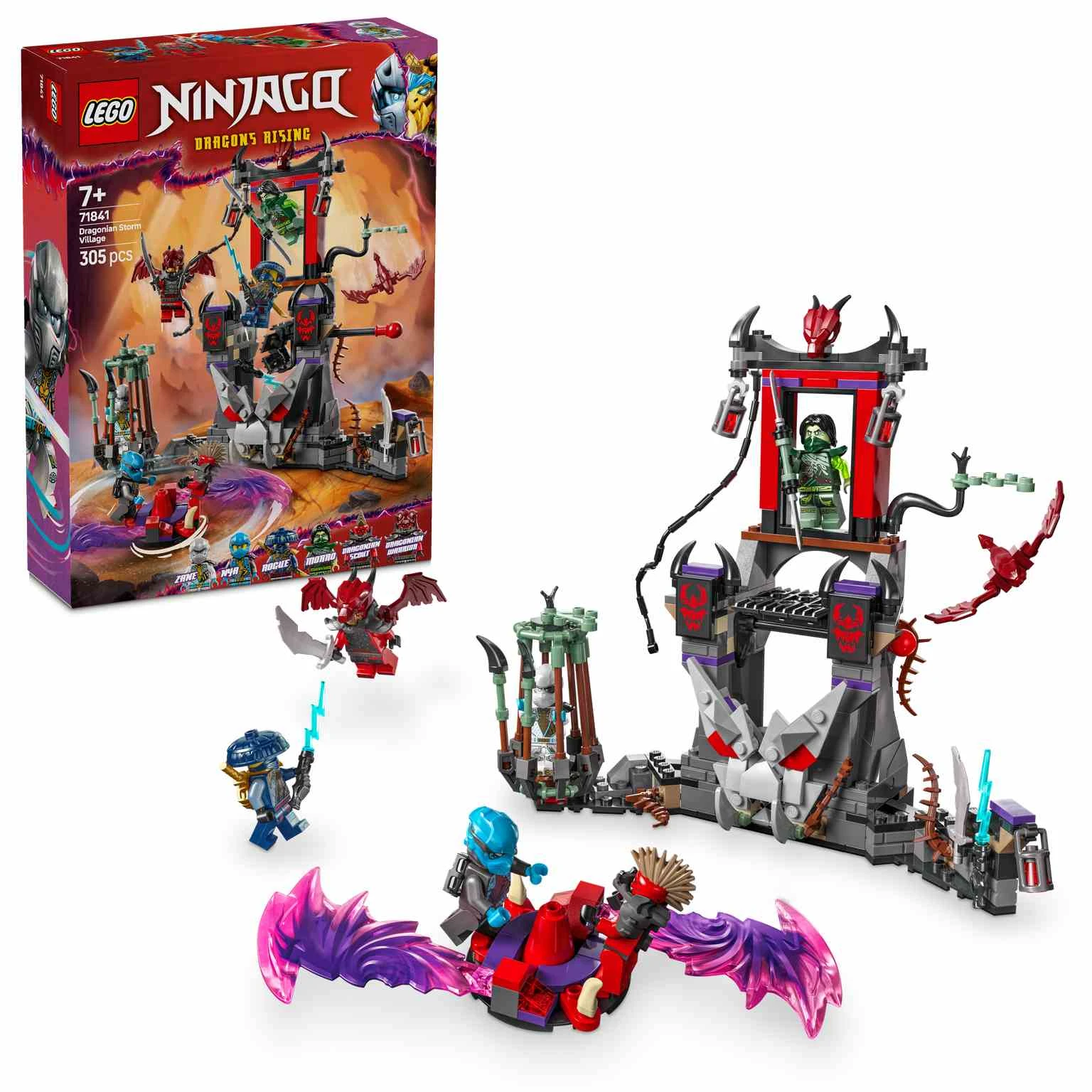 LEGO Ninjago | Aldea de la Tormenta Dragónida - 71841