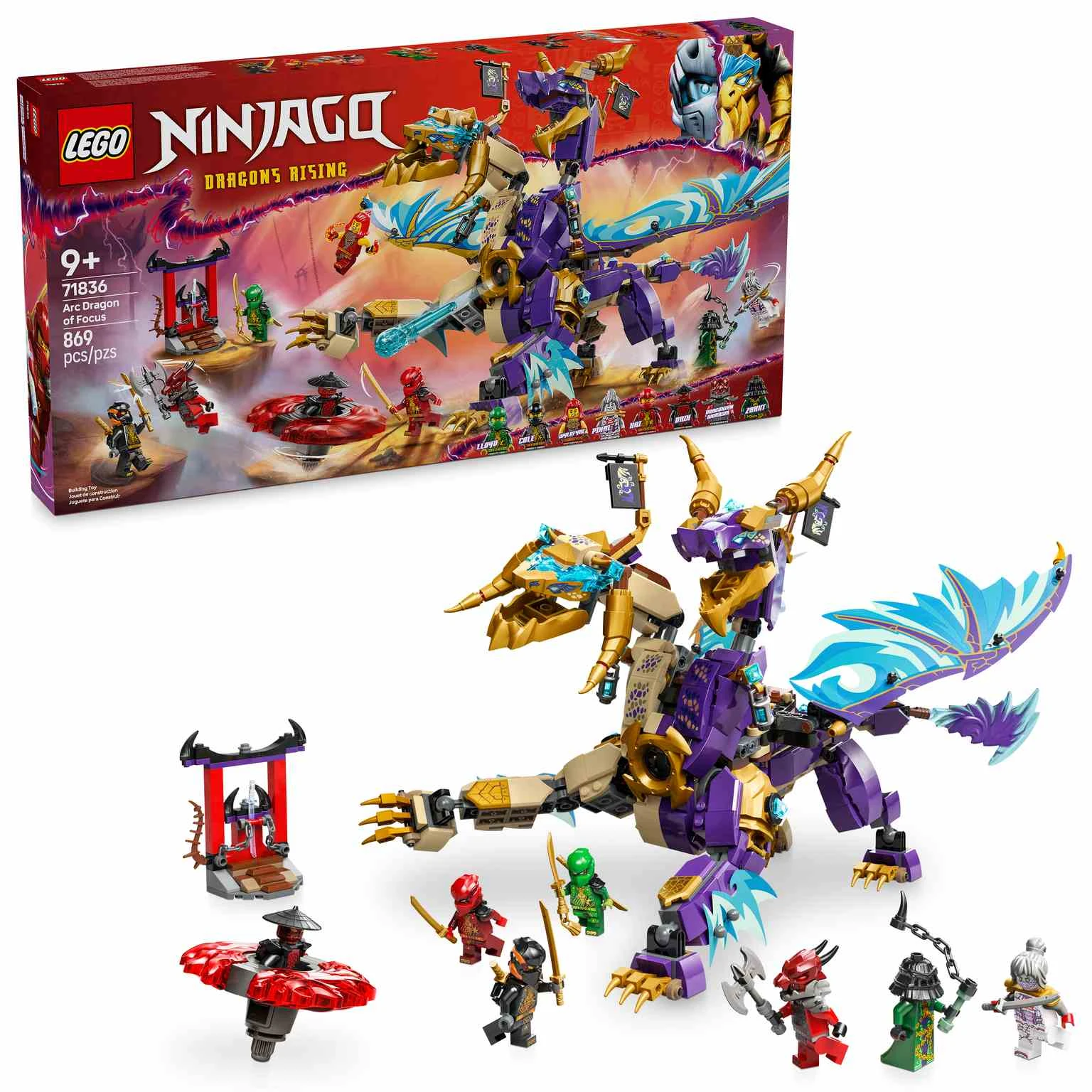 LEGO Ninjago | Dragón de la Concentración: Arc - 71836