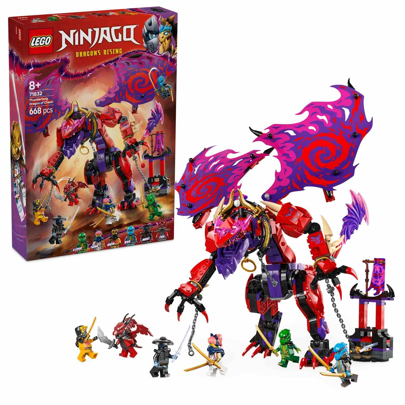 LEGO Ninjago | Dragón del Caos: Colmillo Tronador - 71832