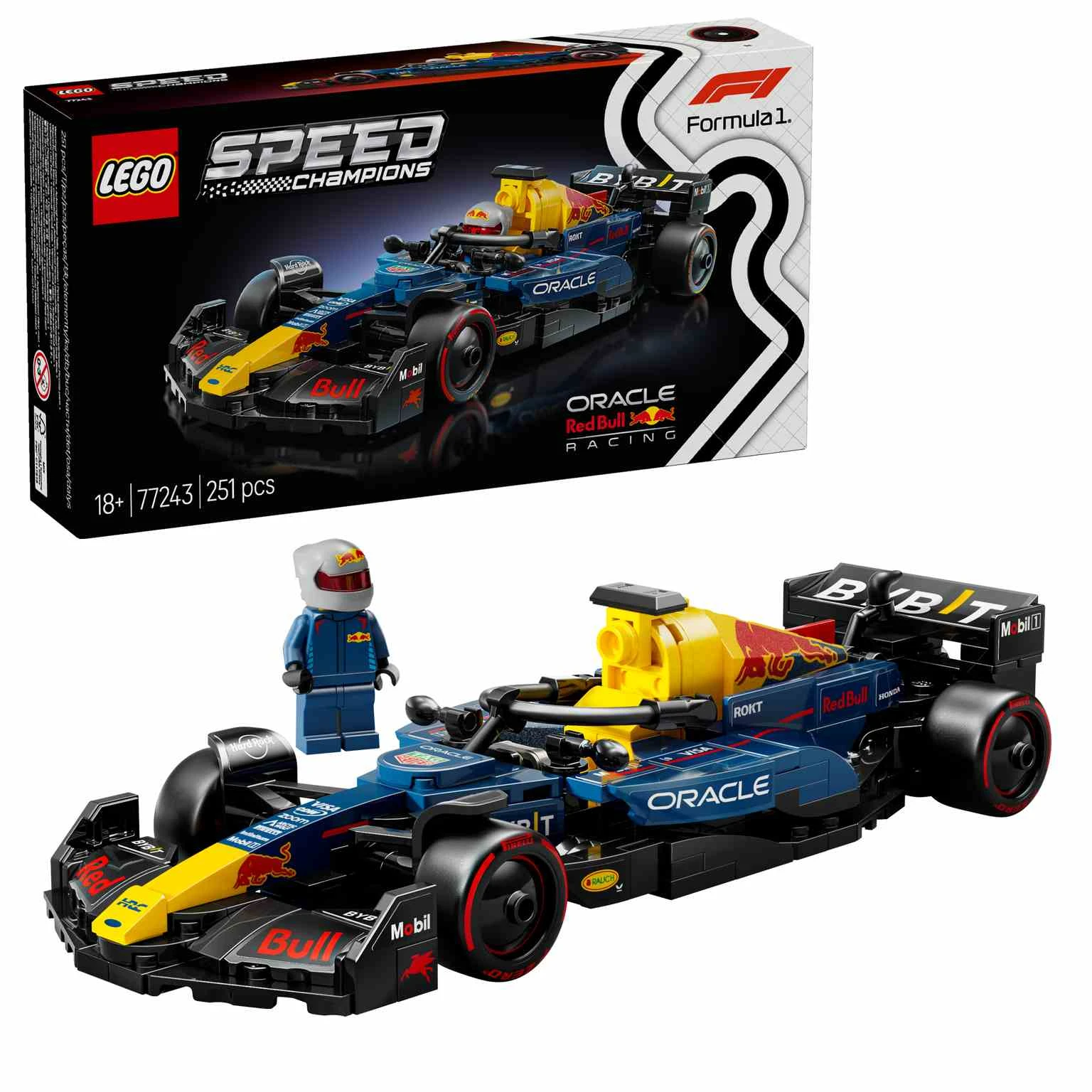 LEGO Speed Champions | Coche de Carreras Oracle Red Bull Racing RB20 F1 - 77243