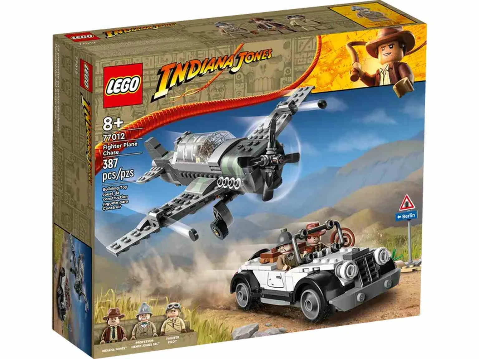 Lego Indiana Jones Persecución del Caza 77012