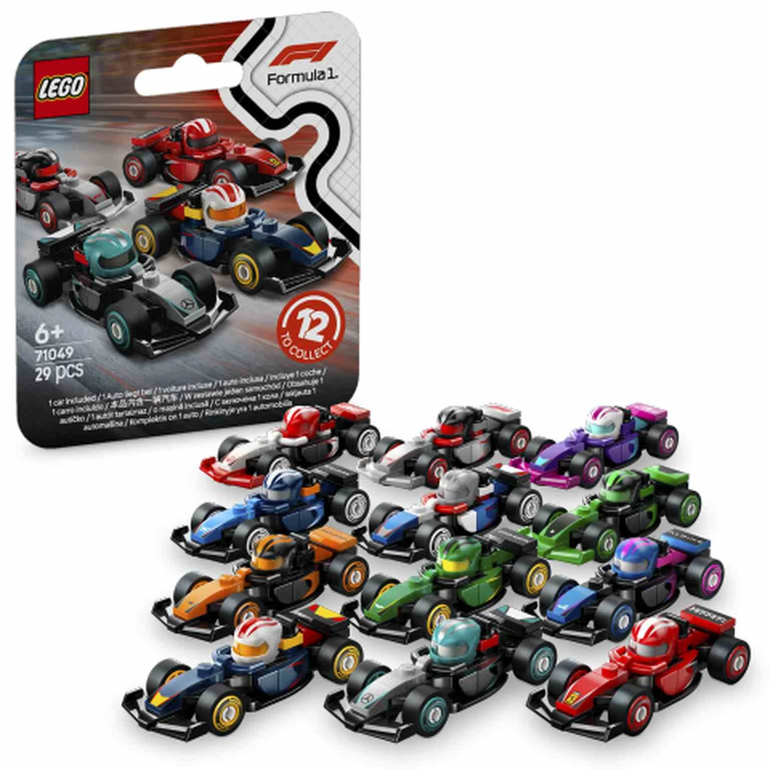 Lego Minifiguras: Edición F1