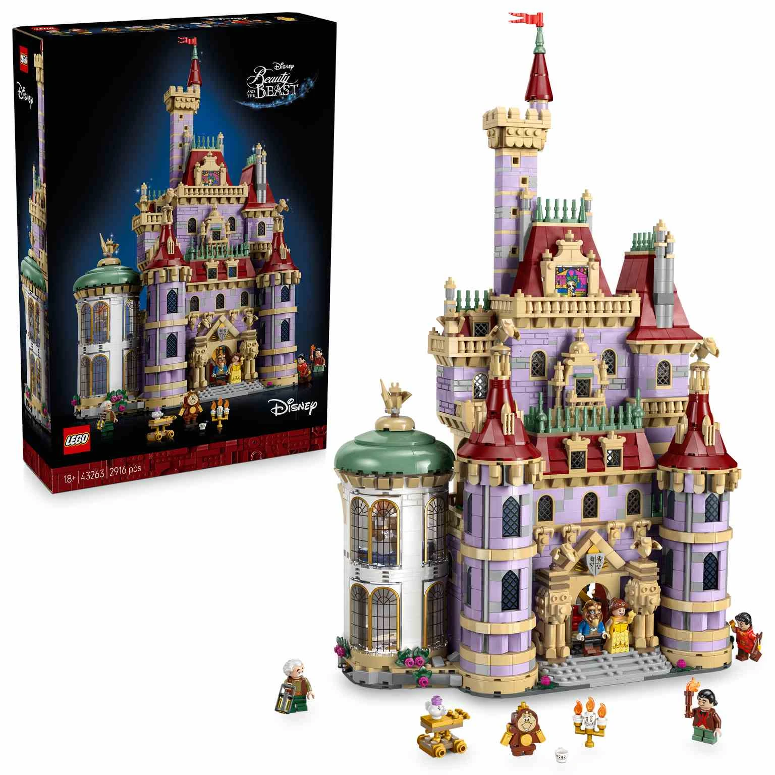 LEGO Disney | Castillo de Bella y Bestia - 43263