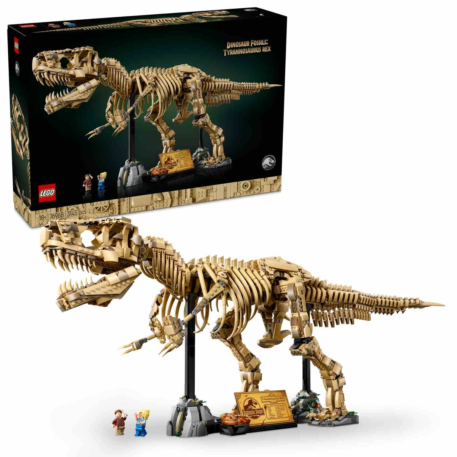 LEGO Jurassic World | Fósiles de Dinosaurio: Tyrannosaurus rex - 76968