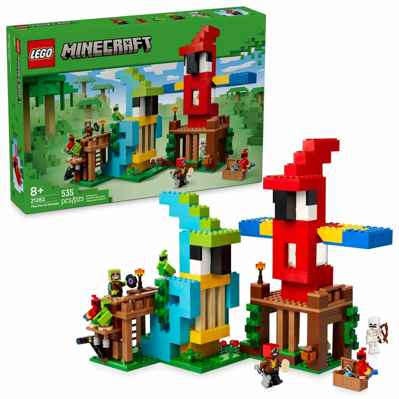 LEGO MINECRAFT | Las Casas-Loro - 21282