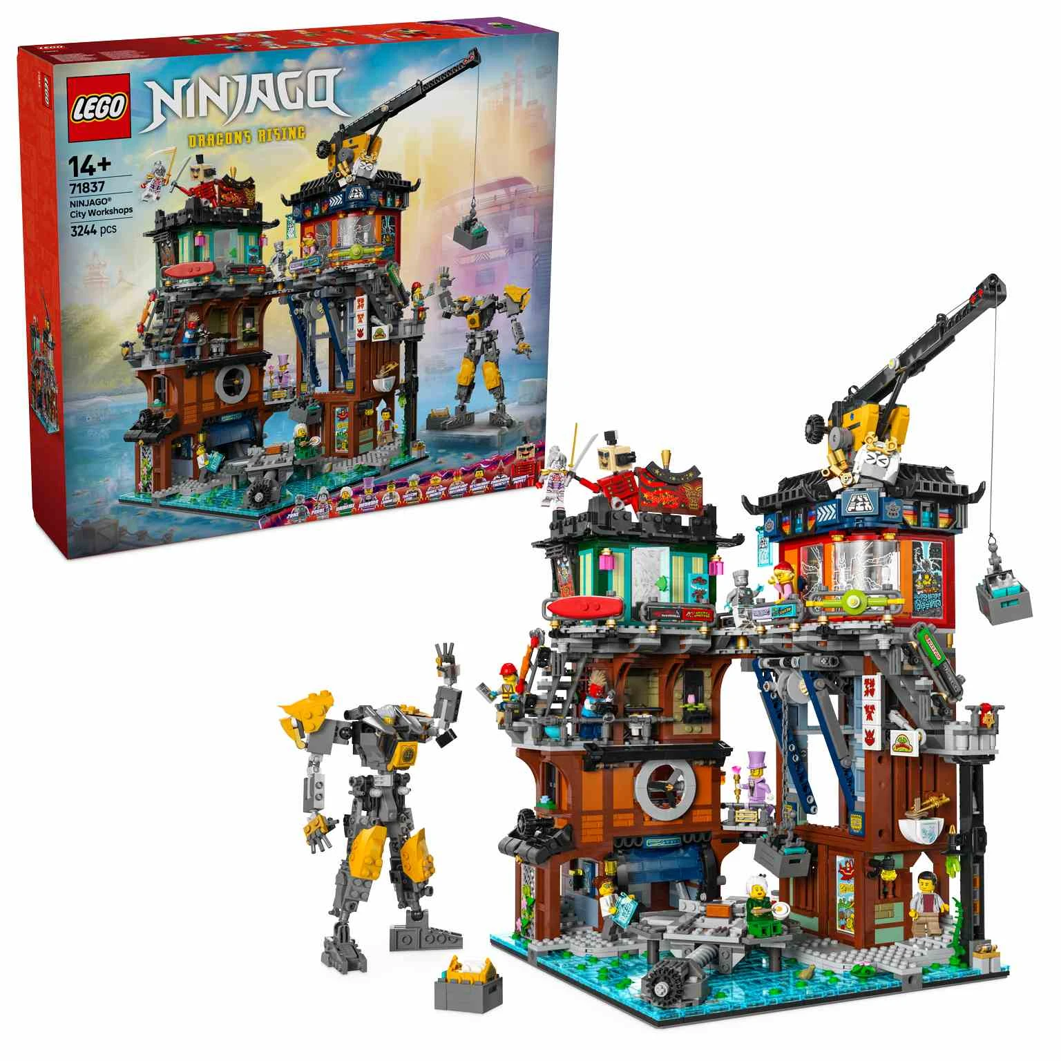 LEGO Ninjago | Talleres de la Ciudad de NINJAGO® - 71837