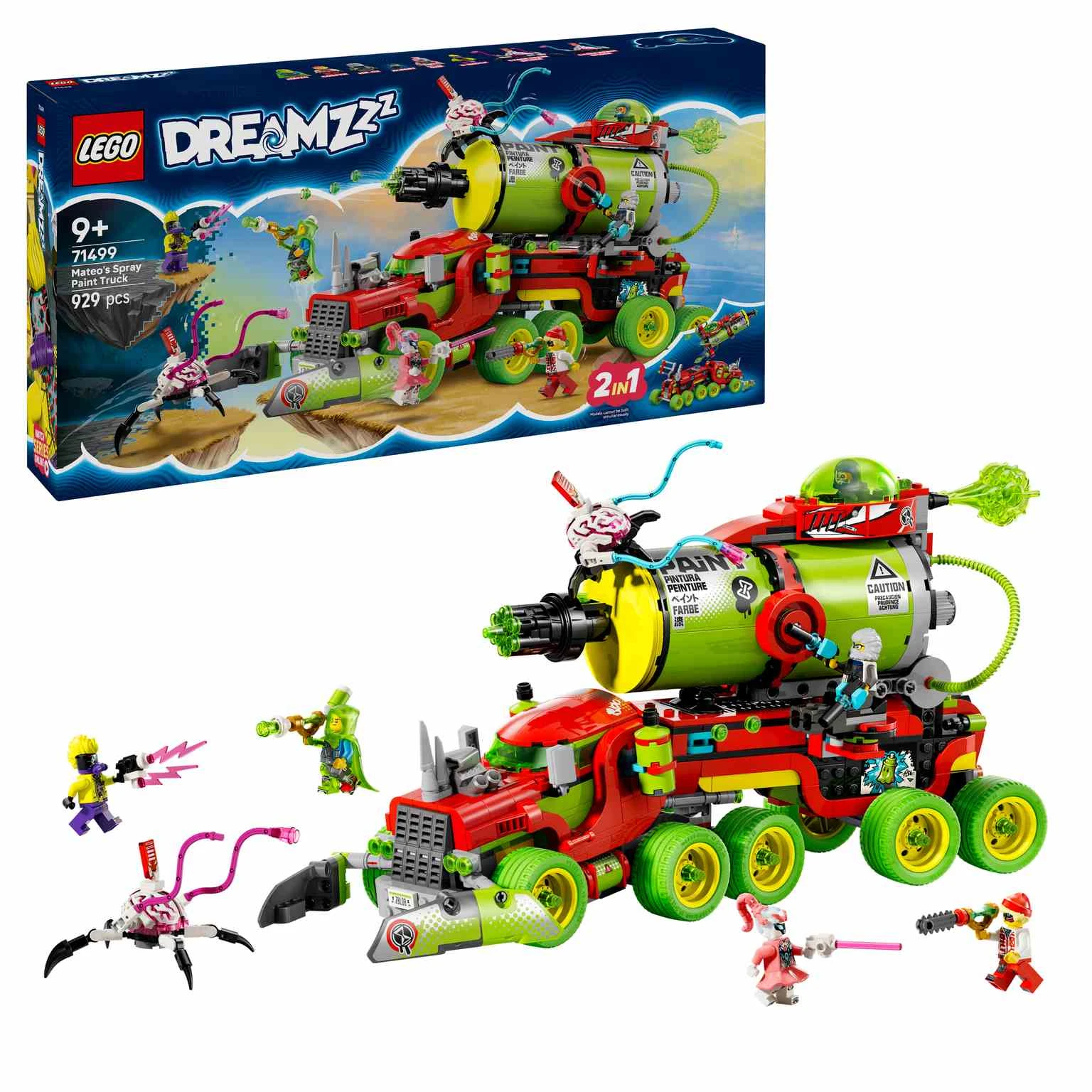LEGO DREAMZzz | Camión-Espray de Pintura de Mateo - 71499