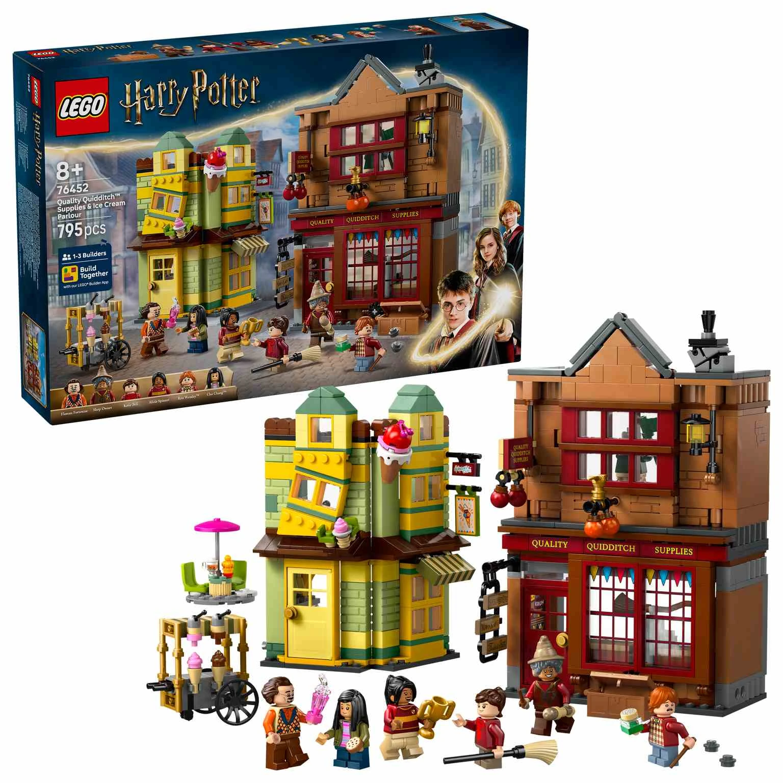 LEGO Harry Potter | Artículos de Calidad para Quidditch y Heladería  - 76452