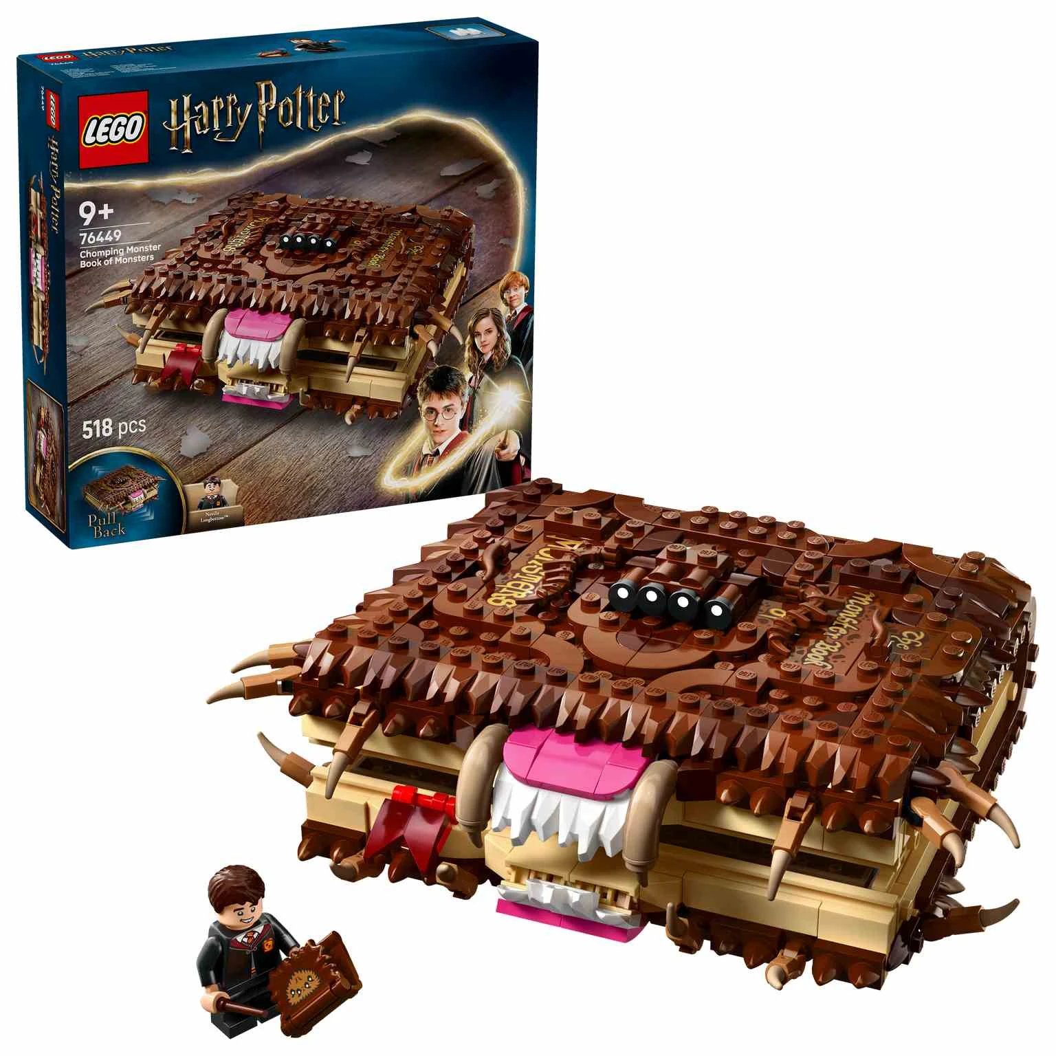 LEGO Harry Potter | Monstruoso Libro de los Monstruos Mordedor  - 76449