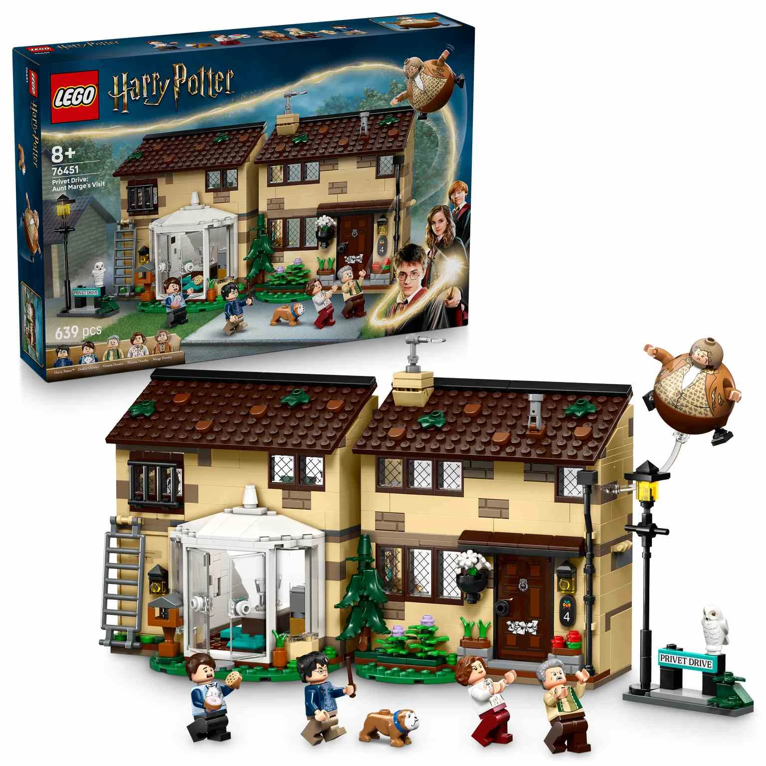 LEGO Harry Potter | Privet Drive: Visita de Tía Marge  - 76451