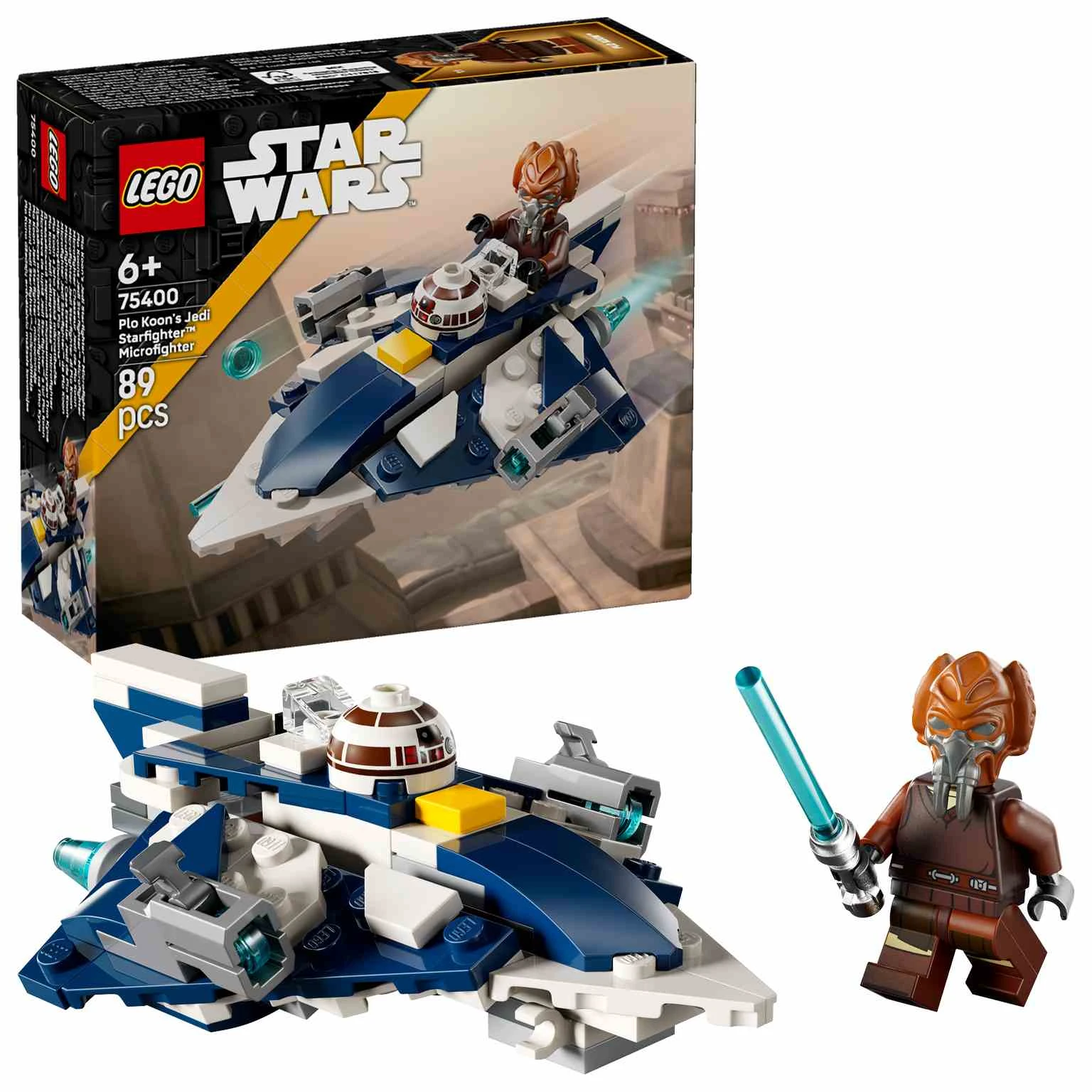 LEGO STAR WARS | Microfighter: Caza Estelar Jedi de Plo Koon - 75400
