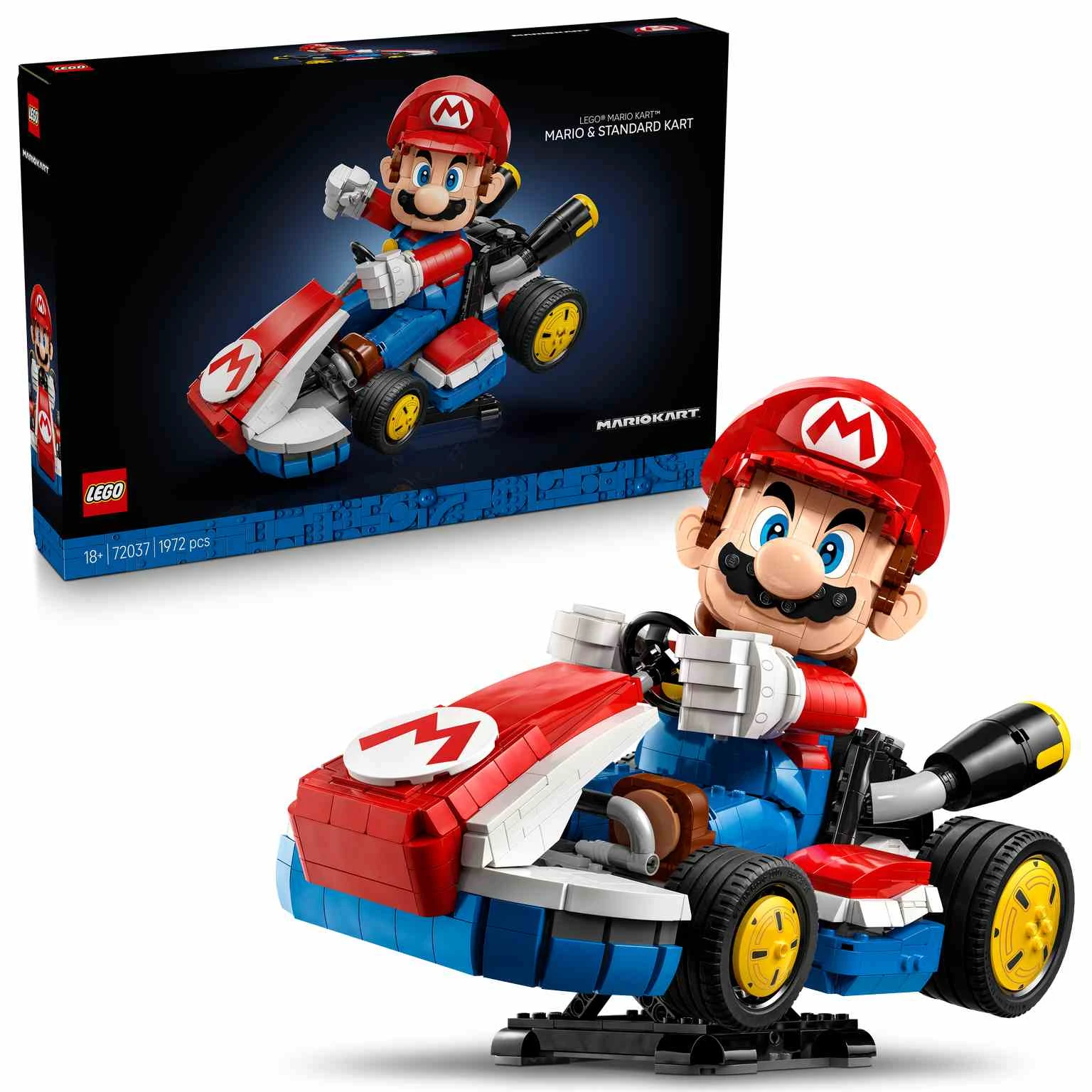 LEGO Super Mario | Mario Kart: Mario y Kart estándar - 72037