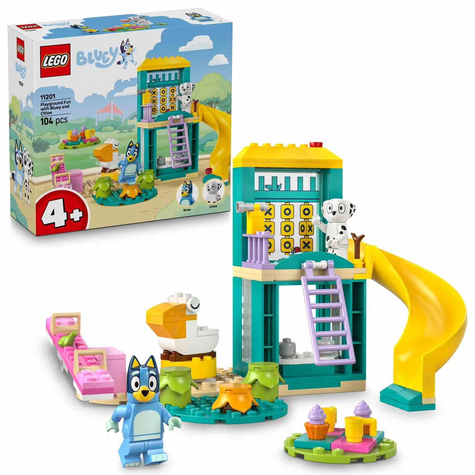 LEGO BLUEY | Diversión en el Parque de Juegos con Bluey y Chloe  - 11201