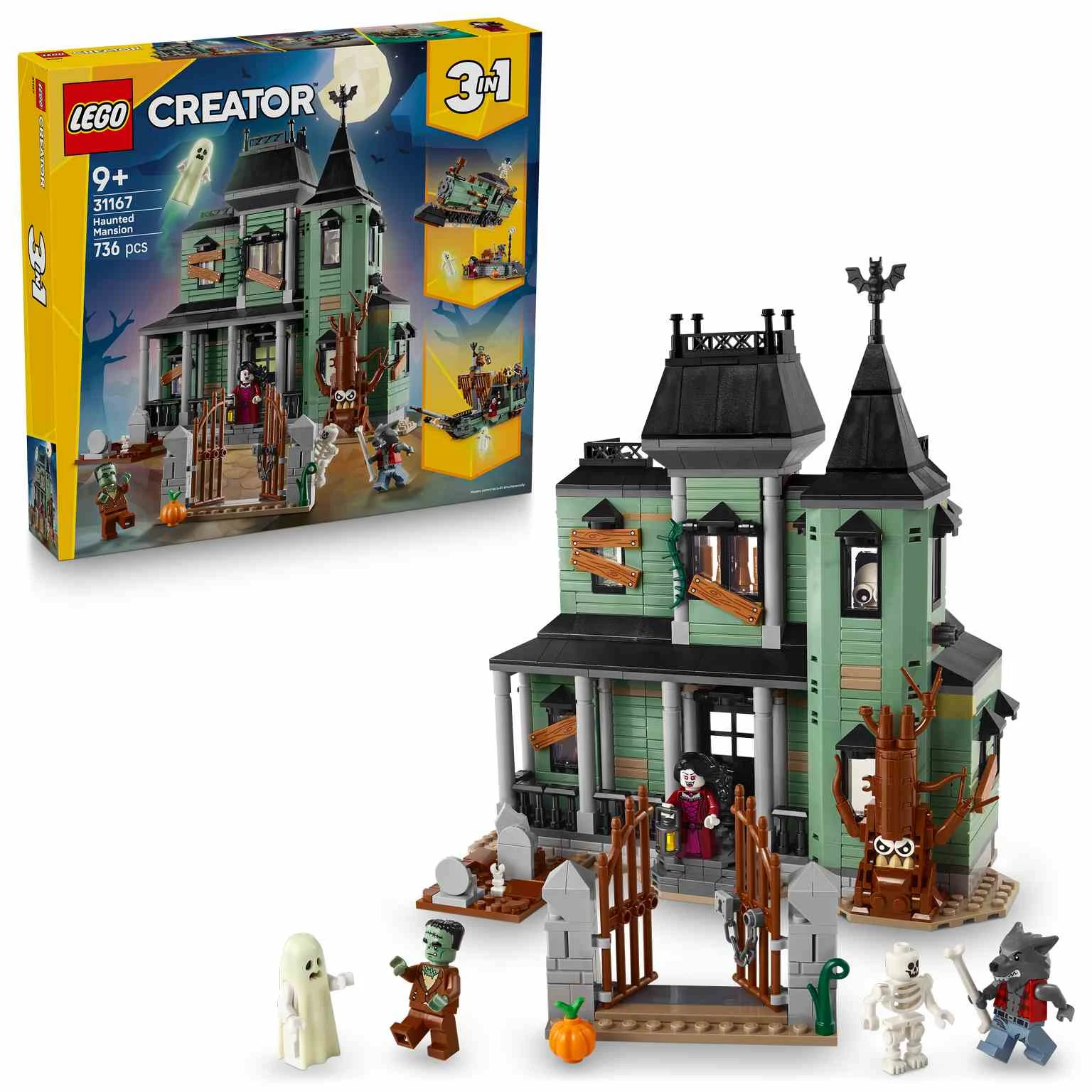 LEGO CREATOR 3en1 | Mansión Encantada  - 31167