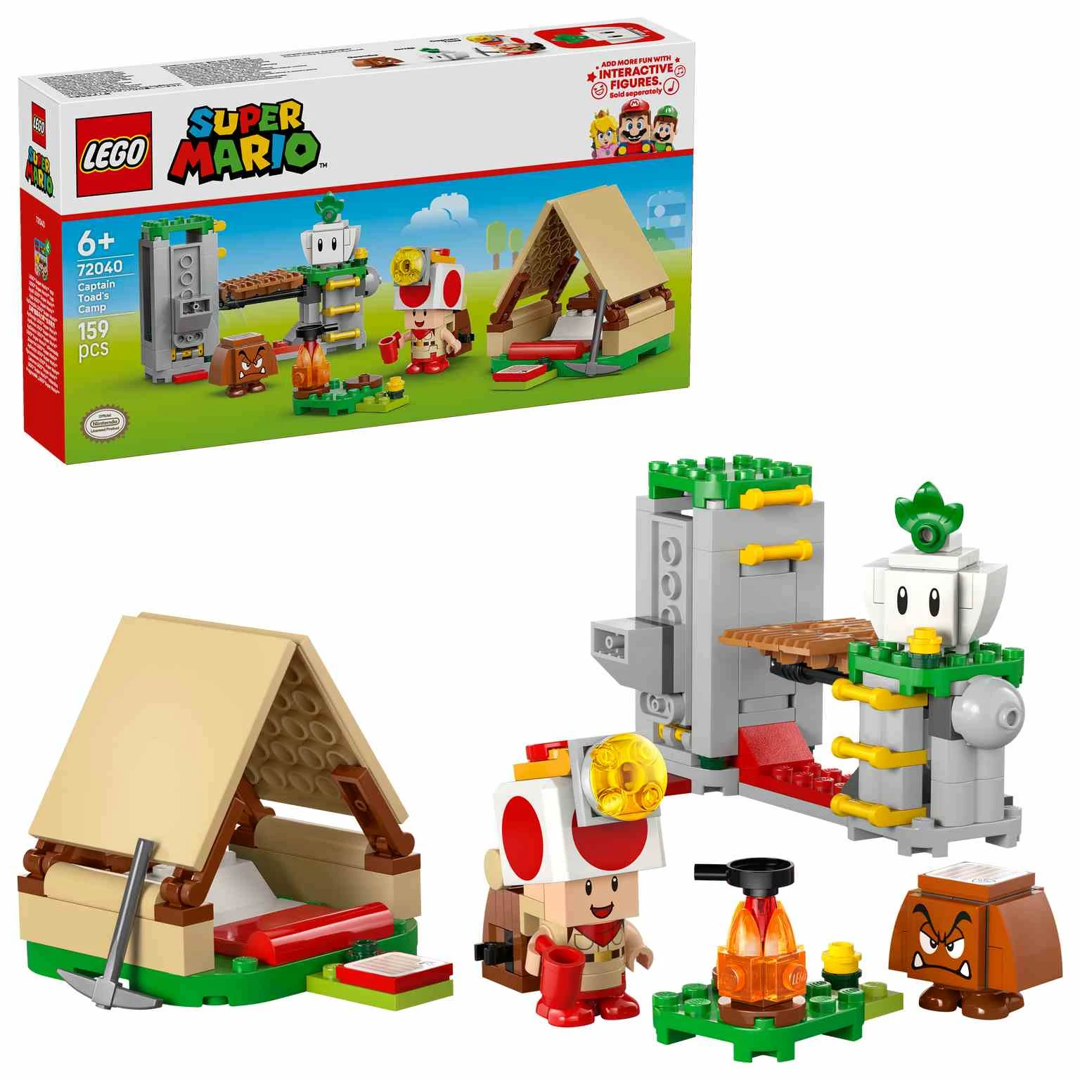 LEGO Super Mario | De acampada con el Capitán Toad - 72040