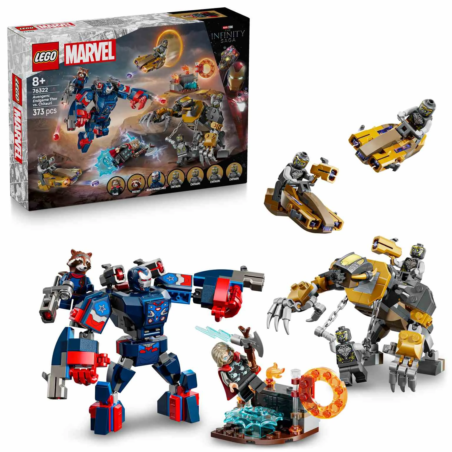 LEGO MARVEL | Thor de Vengadores: Endgame vs. Chitauri - 76322