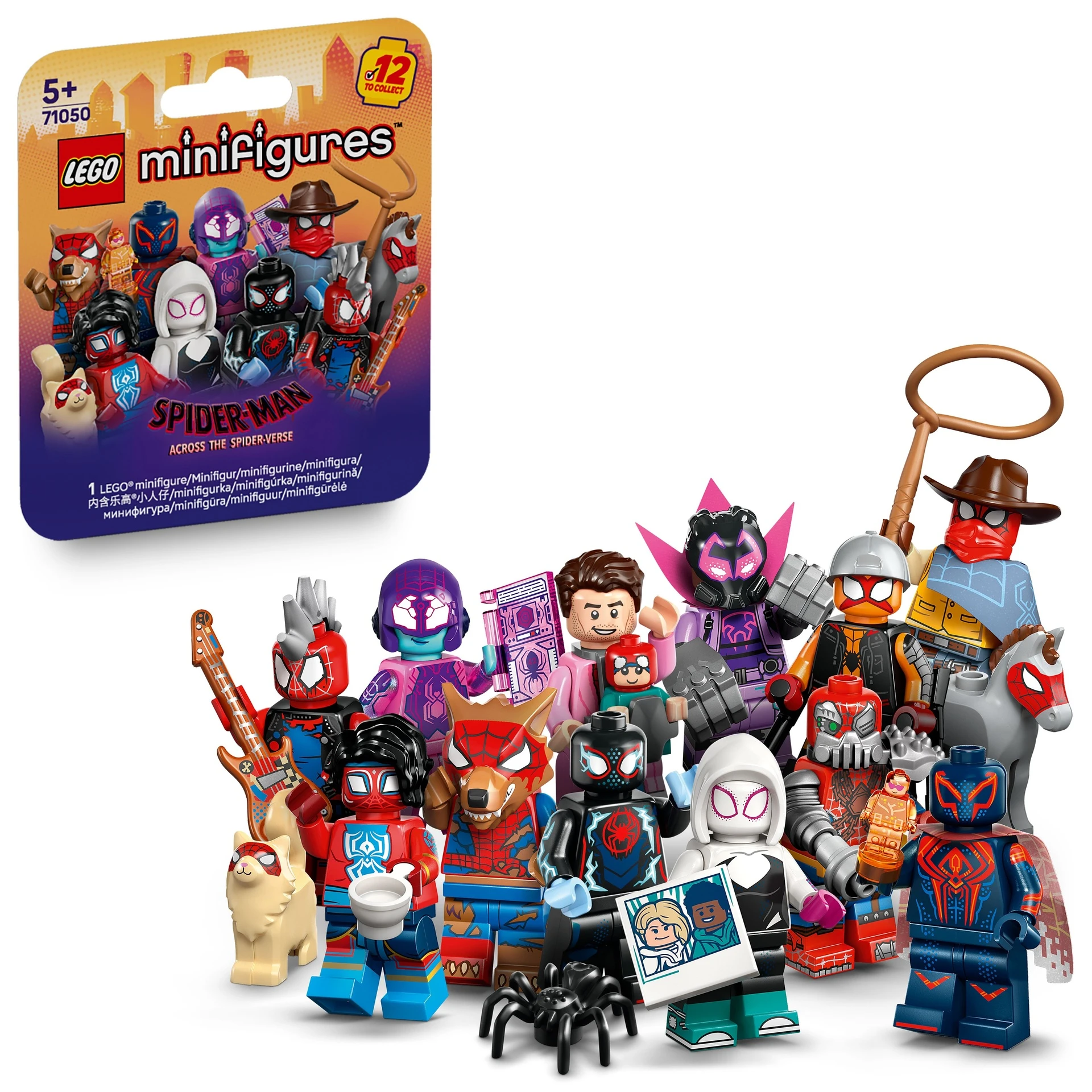 LEGO Minifiguras | Spider-Man: Cruzando el Multiverso CAJA ALEATORIA  - 71050-00