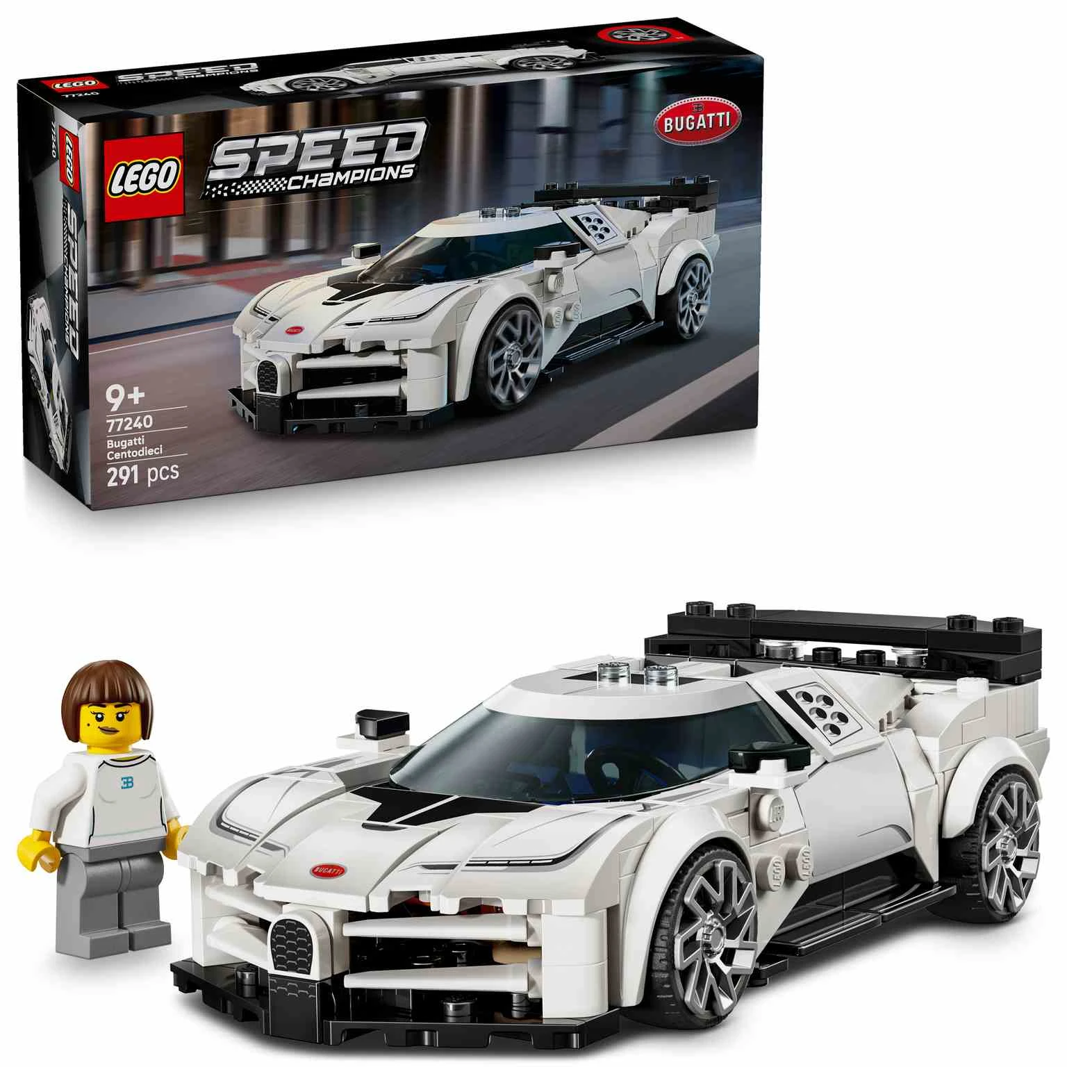 LEGO Speed Champions | Hiperdeportivo Bugatti Centodieci - 77240