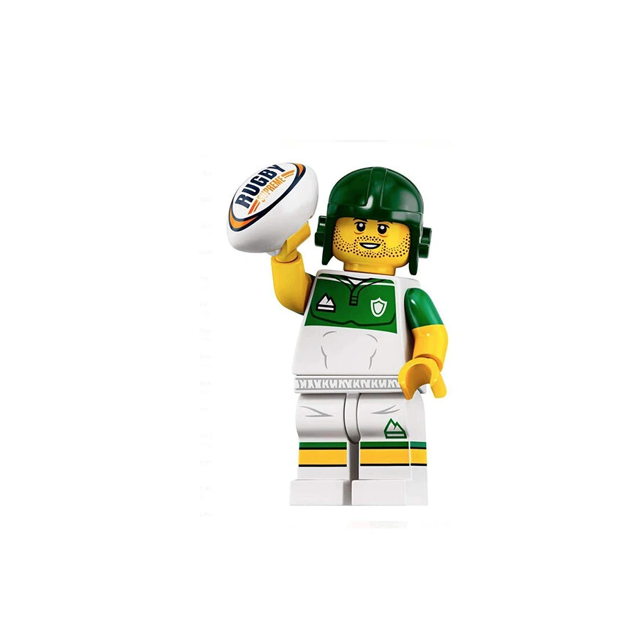 Lego Minifiguras Edición 2019 Rugby Player 71025 13 - nx3 Arquitectura