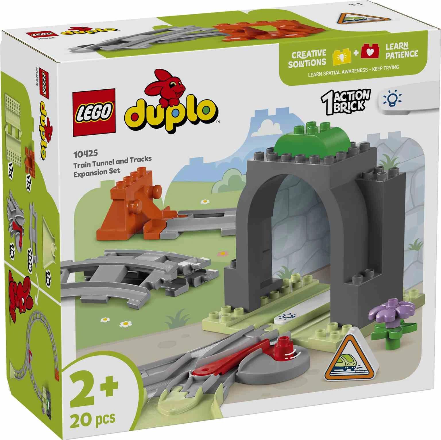 LEGO DUPLO |Set de Expansión: Túnel y Vías Ferroviarias - 10425