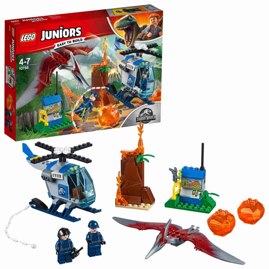 LEGO Juniors | Huida del Pteranodon Jurassic World 10756
