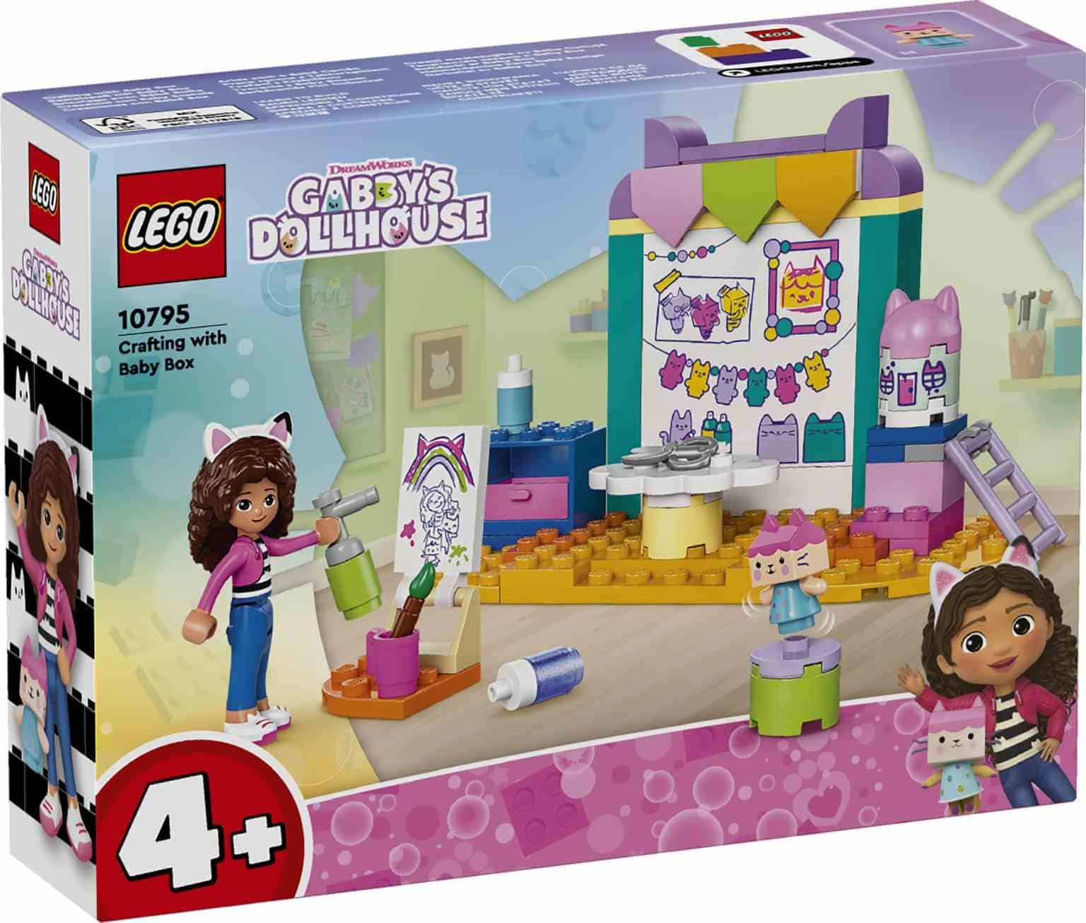 LEGO Gabby's Dollhouse |Creaciones con Bebé Box - 10795