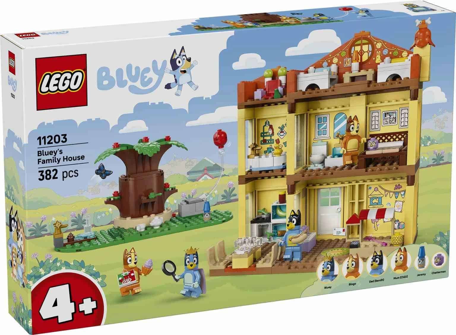 LEGO BLUEY | Casa Familiar de Bluey - 11203