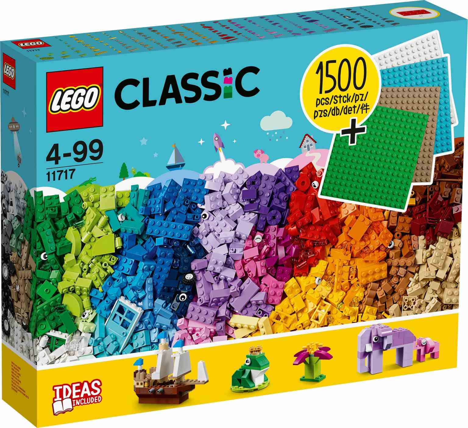 LEGO Classic | Ladrillos, Ladrillos y Placas 11717