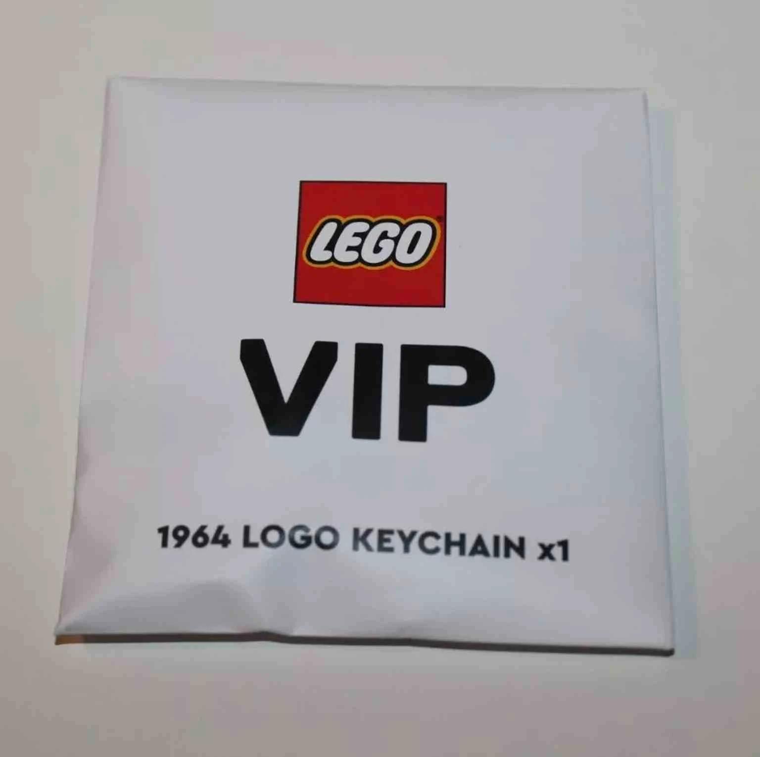 LEGO VIP | Llavero LOGO RETRO SPINING metal 1964