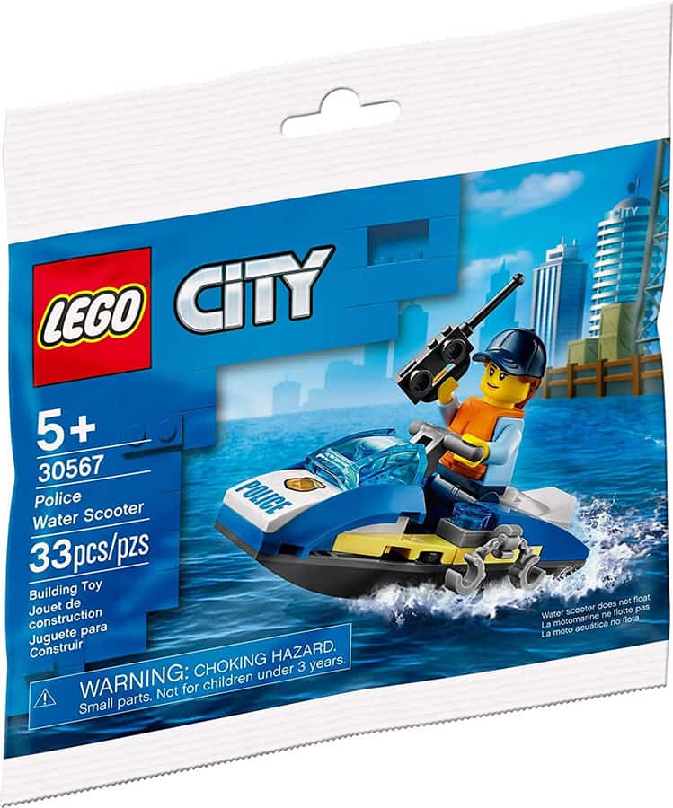 Lego City Police Jet Ski 30567