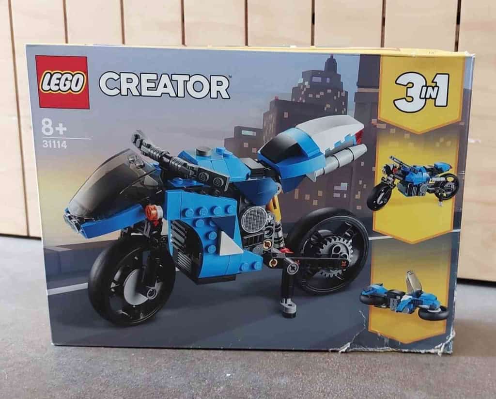 LEGO Creator Supermoto CAJA DAÑADA 31114-CD