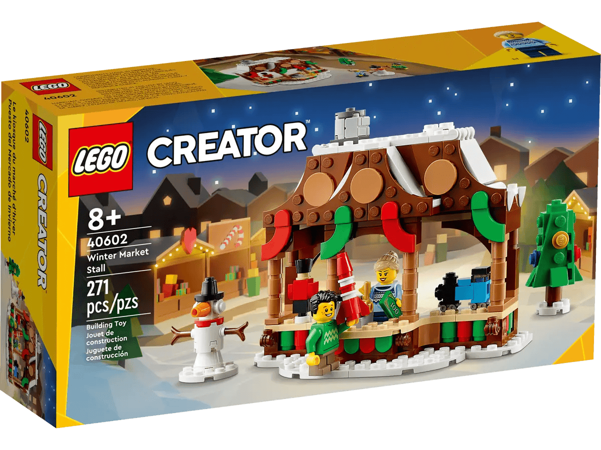 LEGO Creator | Puesto del Mercado Invernal 40602