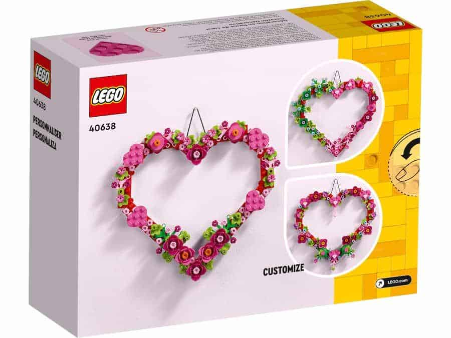 Lego Corazón Decorativo 40638