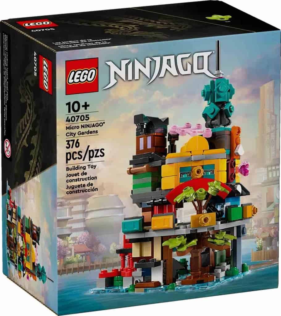 LEGO NINJAGO | Micro Jardines de la Ciudad de NINJAGO - 40705