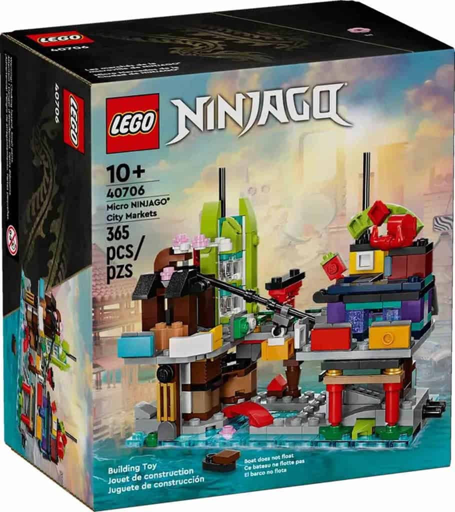 LEGO NINJAGO | Micro Mercados de la Ciudad de NINJAGO - 40706