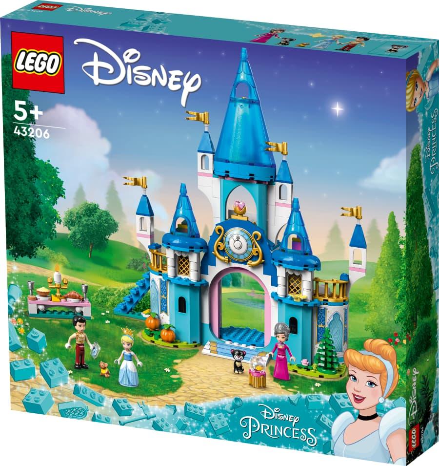 Lego Disney Princess Castillo de Cenicienta y el principe 43206