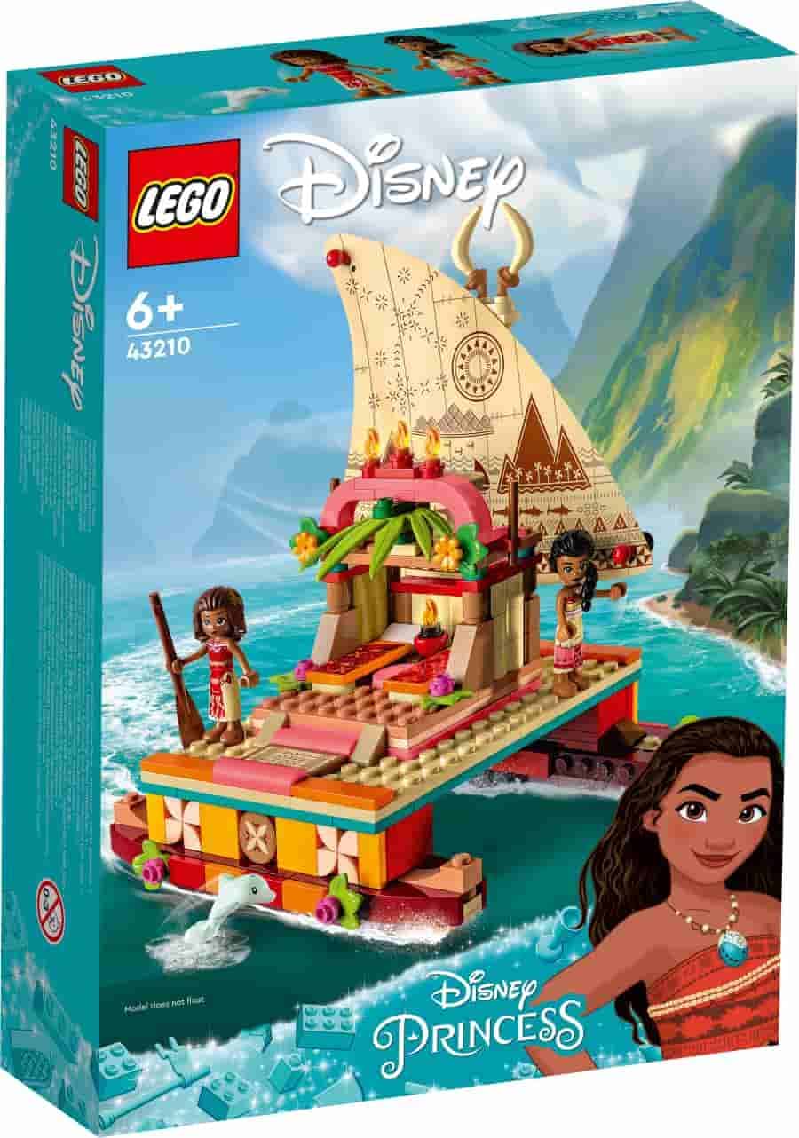 Lego Disney Barco Aventurero de Vaiana 43210