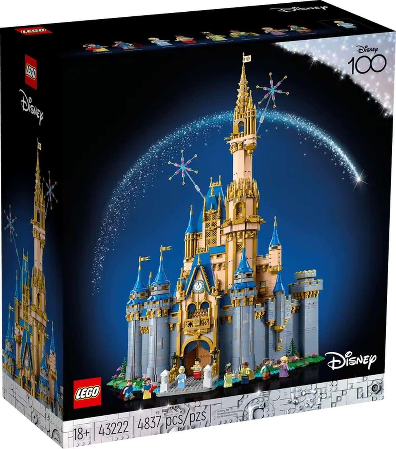 LEGO Disney: 100 Castillo Disney 43222