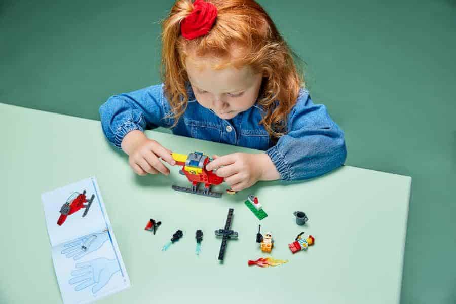 Lego City Helicóptero de Bomberos 60318