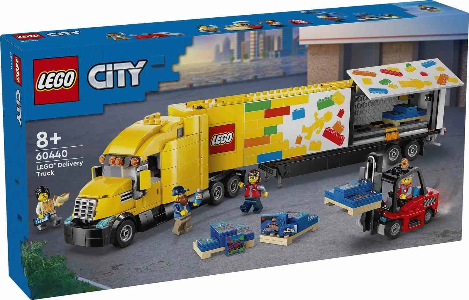 LEGO CITY | Camión de Reparto Amarillo - 60440